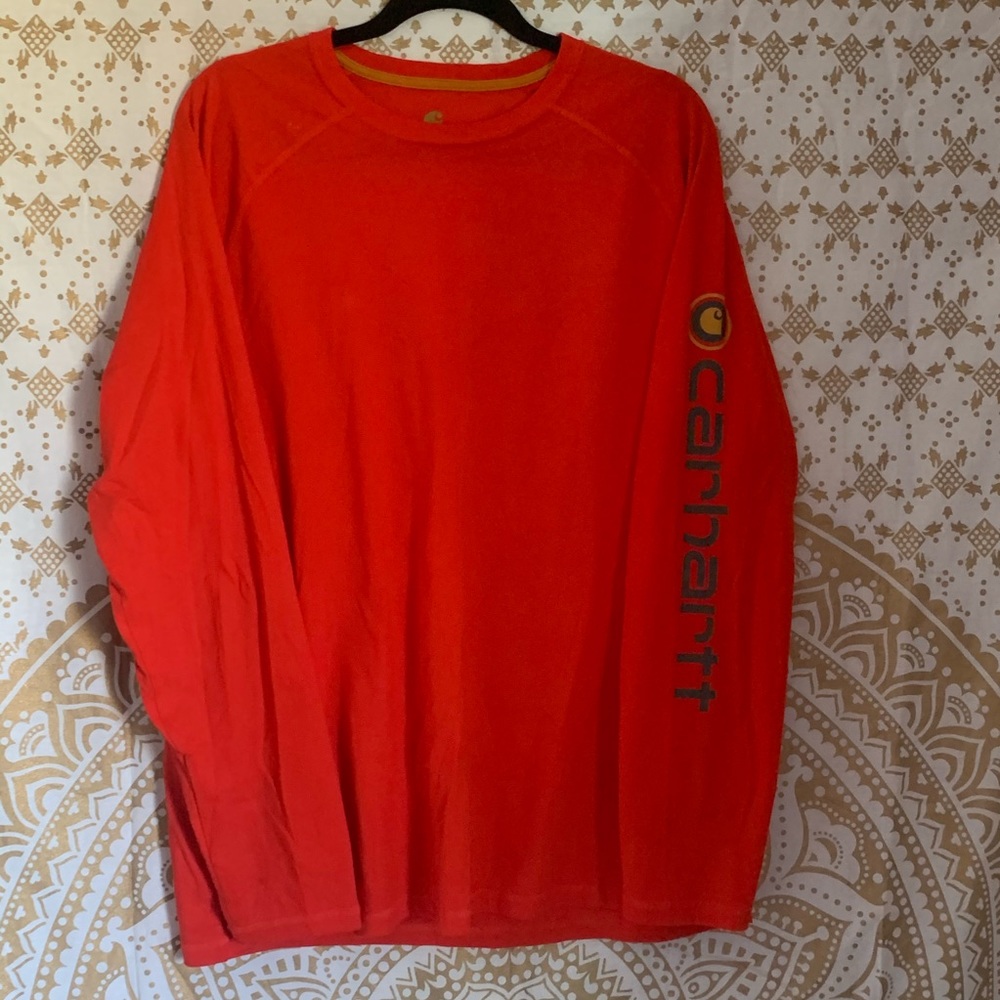 Carhartt Force Delmont Graphic Long Sleeve Shirt